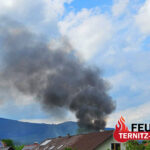 Gartenhüttenbrand in Ternitz am 20.05.2025