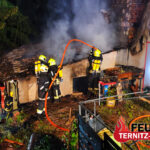 Gebäudebrand nach Blitzeinschlag am 26.06