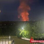 B2 – Gartenhütte in Vollbrand