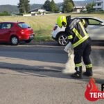 Einsatz – Ölspur